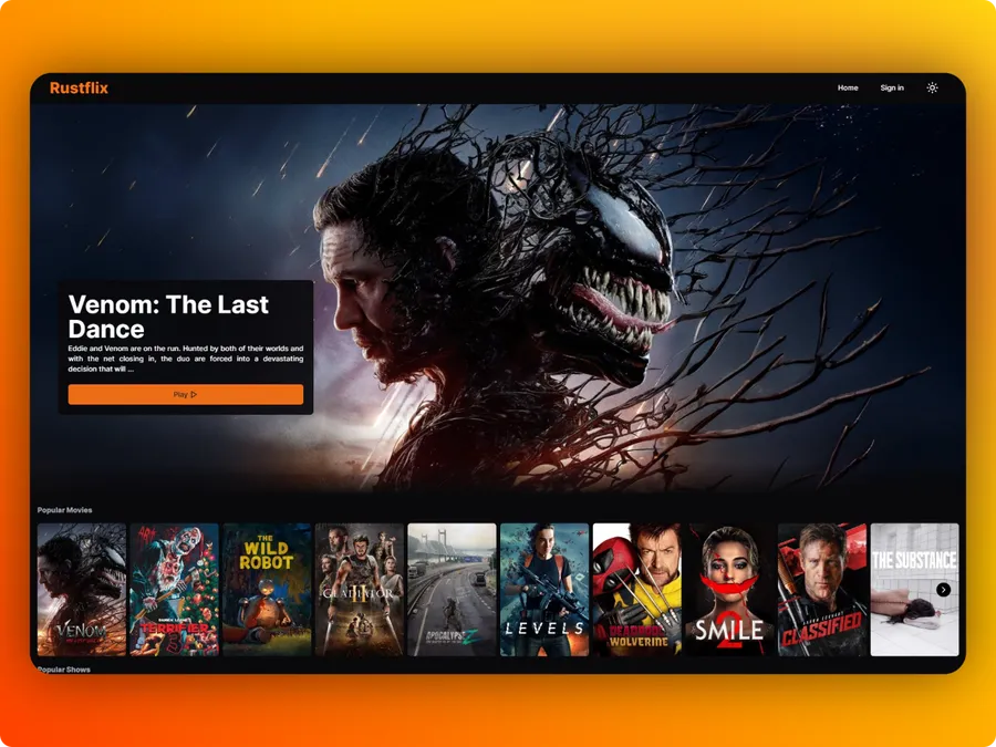 RustFlix iamge